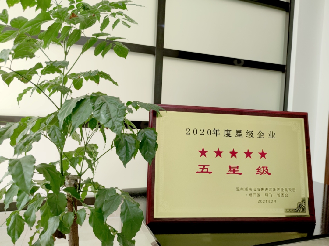 嘉泰激光榮獲五星級企業稱號